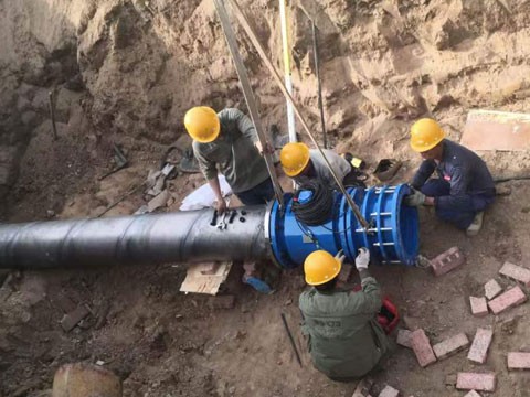 分体式电磁流量计自来水工况应用案例
